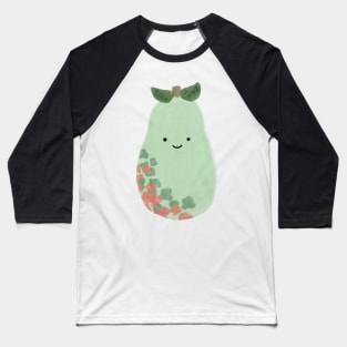 Floral pear Baseball T-Shirt